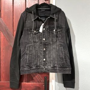 Brand new Abercrombie and Fitch light jean jacket. Still in plastic